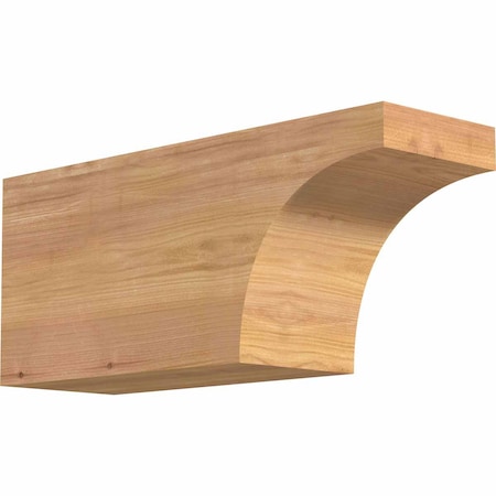 Ekena Millwork Huntington Smooth Rafter Tail, Western Red Cedar, 5 1/2"W x 8"H x 18"L RFT06X08X18HUN00SWR